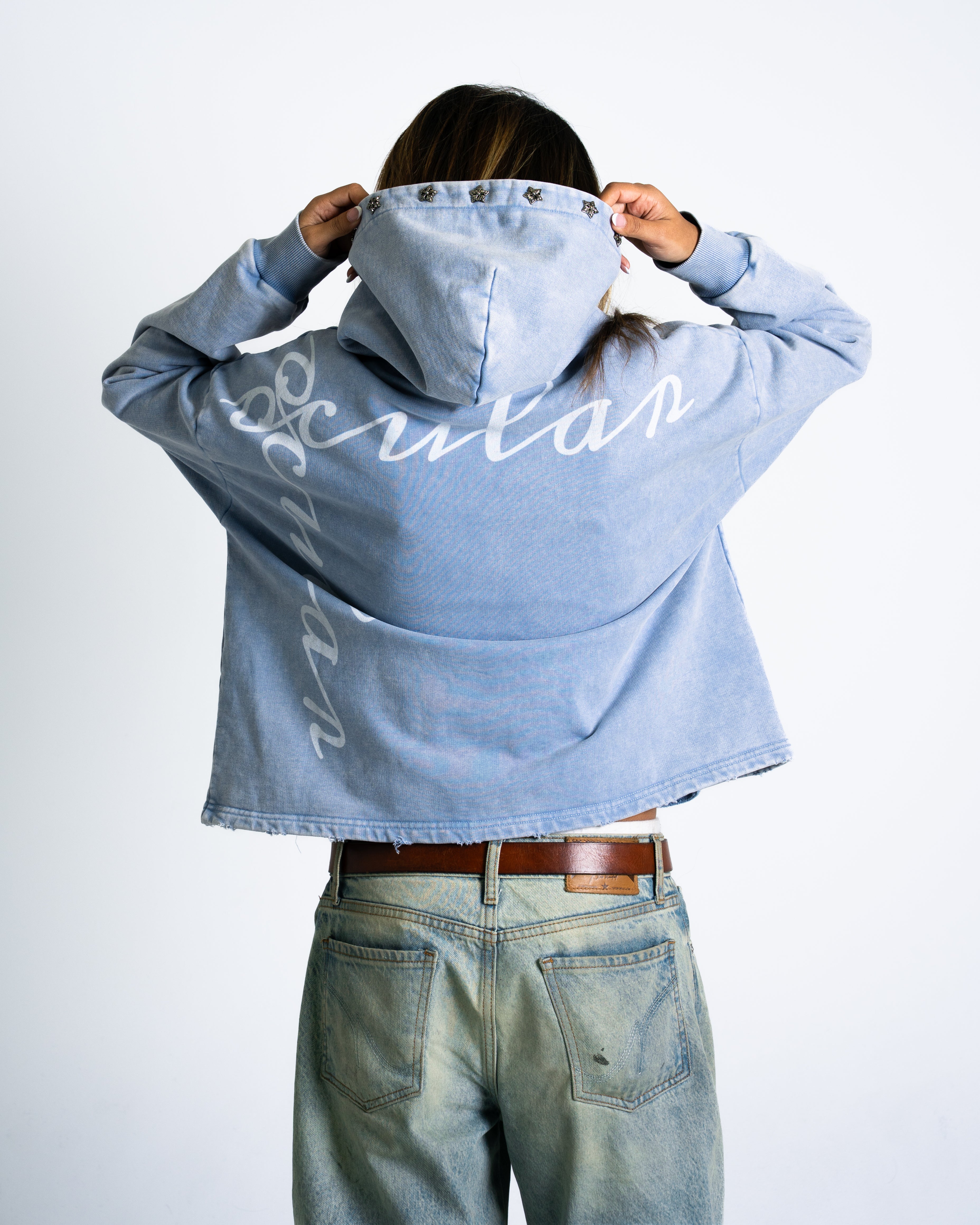 Double Vision Hoodie - Blue